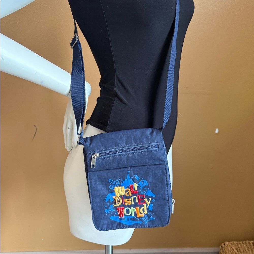 Walt Disney World Blue Crossbody Bag